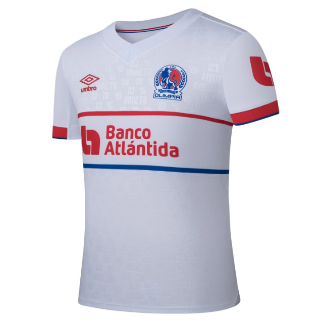 2025-26 Club Deportivo Olimpia Home Soccer Jersey Shirt